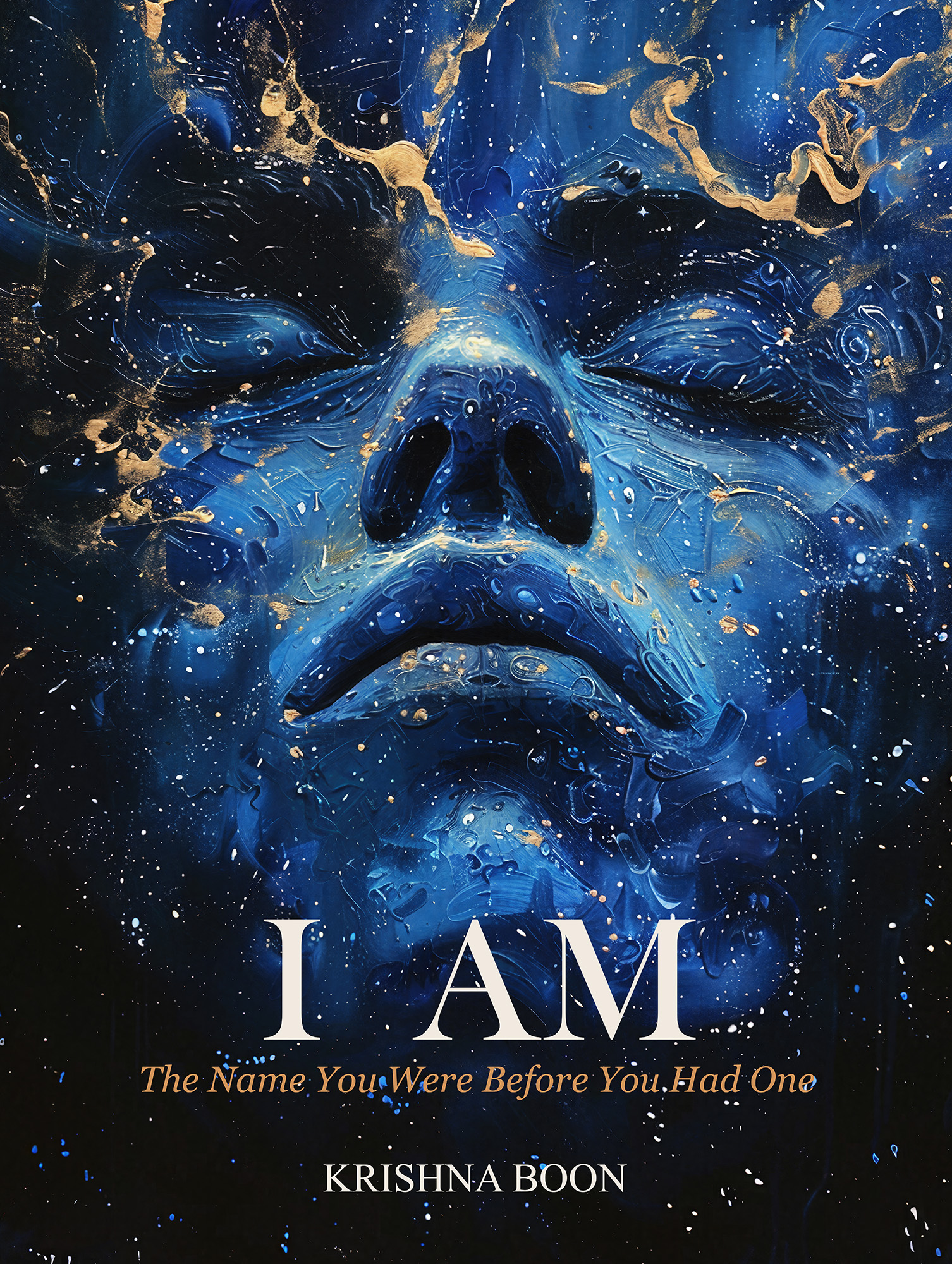 I Am — book cover by Krishna Boon