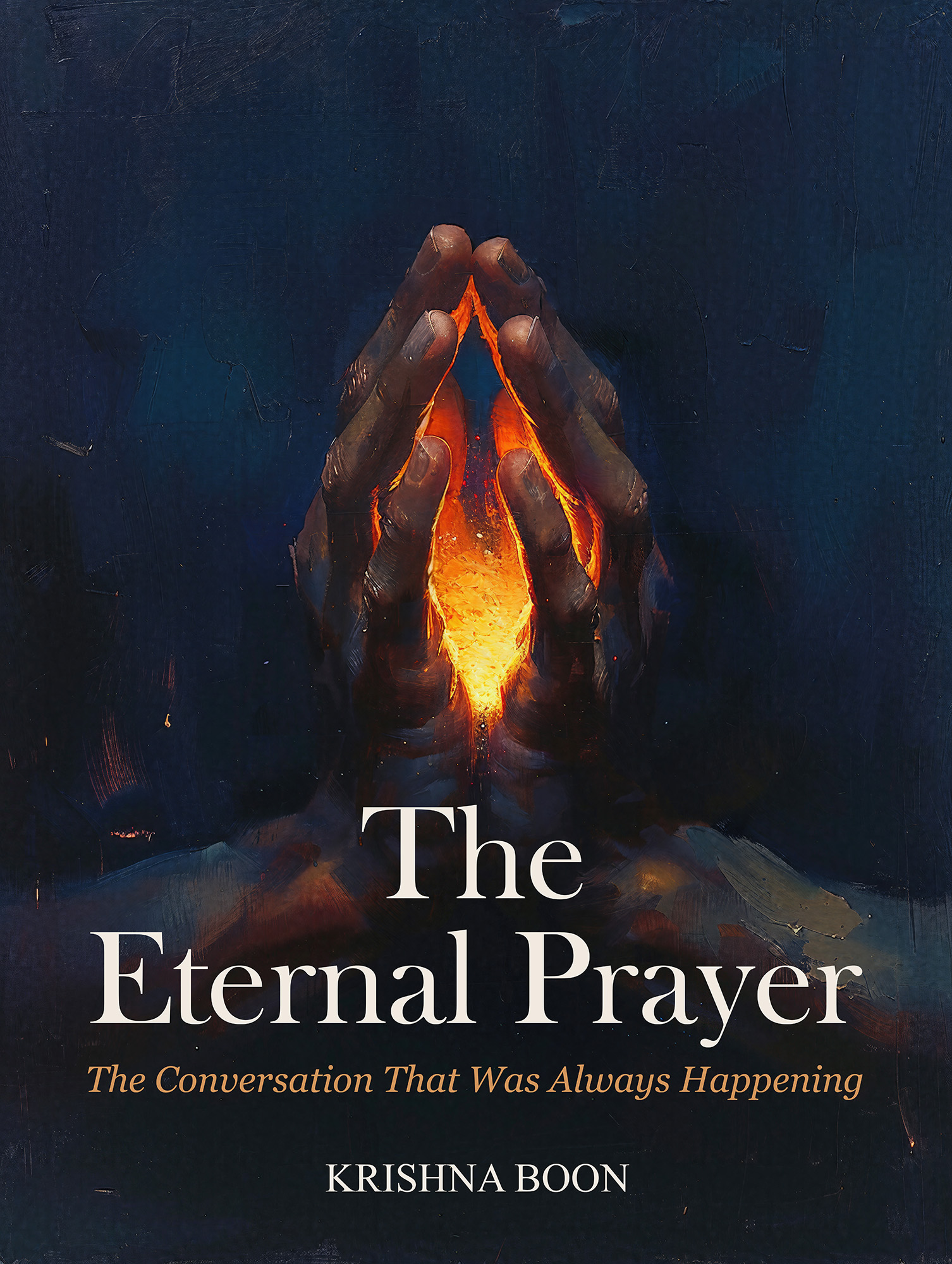 The Eternal Prayer — book cover by Krishna Boon